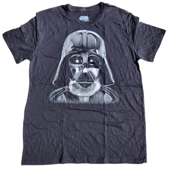 NEW Star Wars T-Shirt Graphic Tee Size M Medium Black Darth Vader NWT NEW with T - Picture 1 of 7